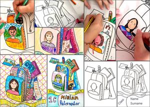 054 Welcome Backpack worksheet