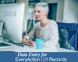 Data Entry for EveryAction Gift Records - Policy &amp; Procedure Template