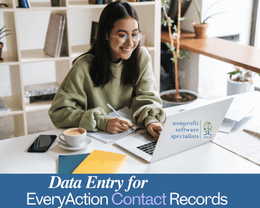 Data Entry for EveryAction Contact Records - Policy &amp; Procedure Template