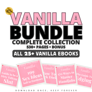 💋 VANILLA SEX BUNDLE — All Titles • Instant Download