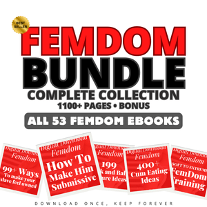 💋 FemDom Bundle — All Titles • Instant Download