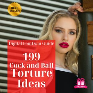 🔥199 Cock and Ball Torture Ideas - FemDom Guide 🔥 (Instant Download)