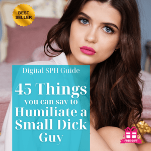 🤏 45 Things You Can Say to Humiliate a Small Dick Guy – FemDom SPH Verbal Control 🦐