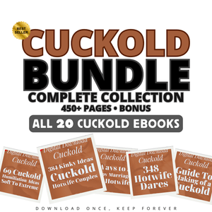 💋 Cuckold Hotwife Bundle — All Titles • Instant Download