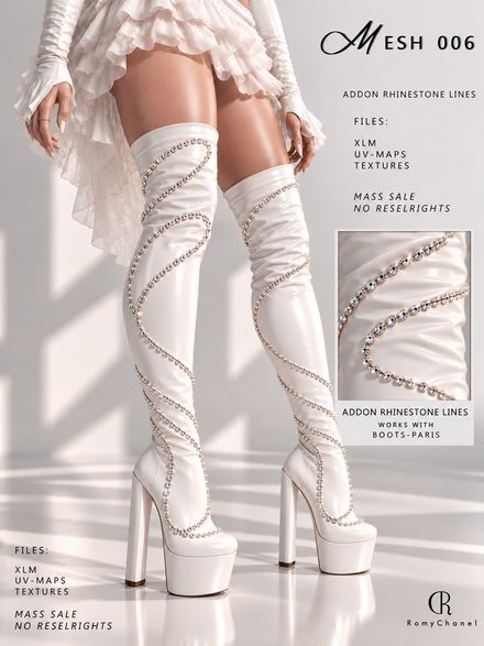 RC-ADDON-RHINESTONE-LINES-MESH-006