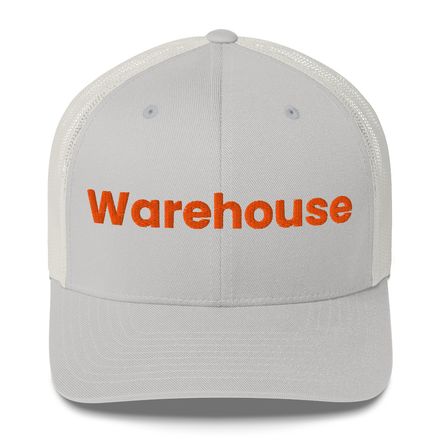 Warehouse Hat - Embroidered Text
