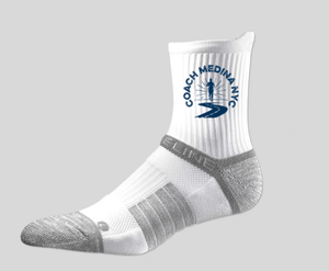 Cushioned White Socks