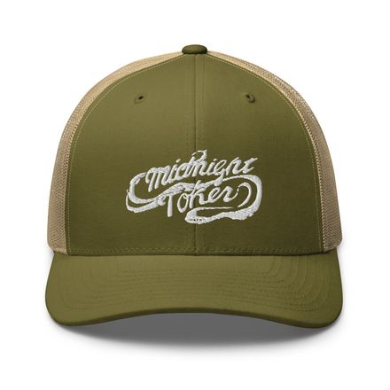 Midnight Toker Smoke Trucker Hat