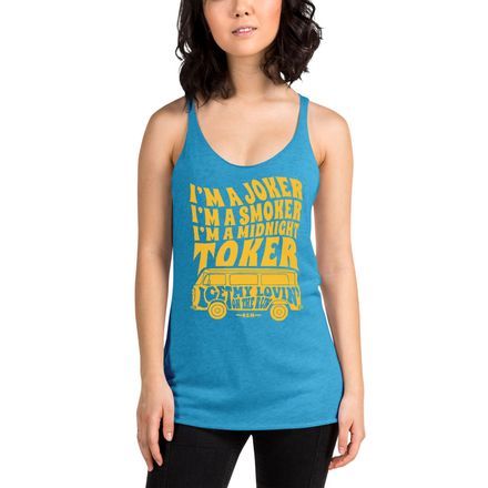 Midnight Toker Van Racerback Tank