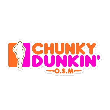 Chunky Dunkin&#x27; Decal