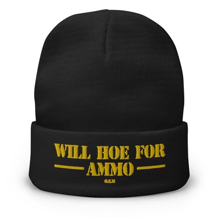 Will Hoe For Ammo Beanie