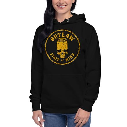 Distressed Logo Hoodie