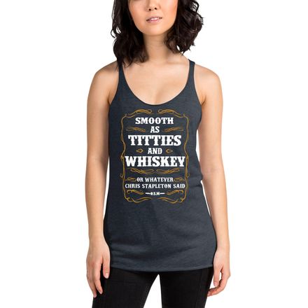 Titties And Whiskey Racerback Tank