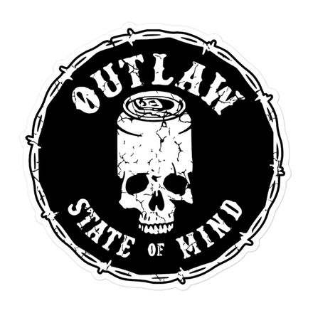 OSM Distressed Logo Decal