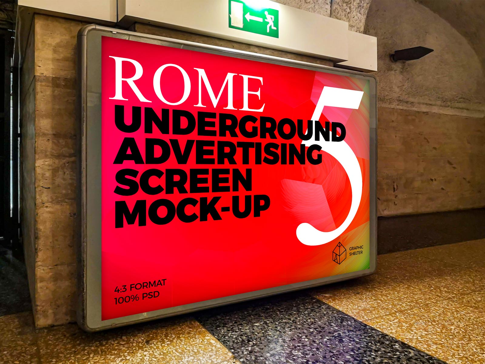 Rome Underground MockUps