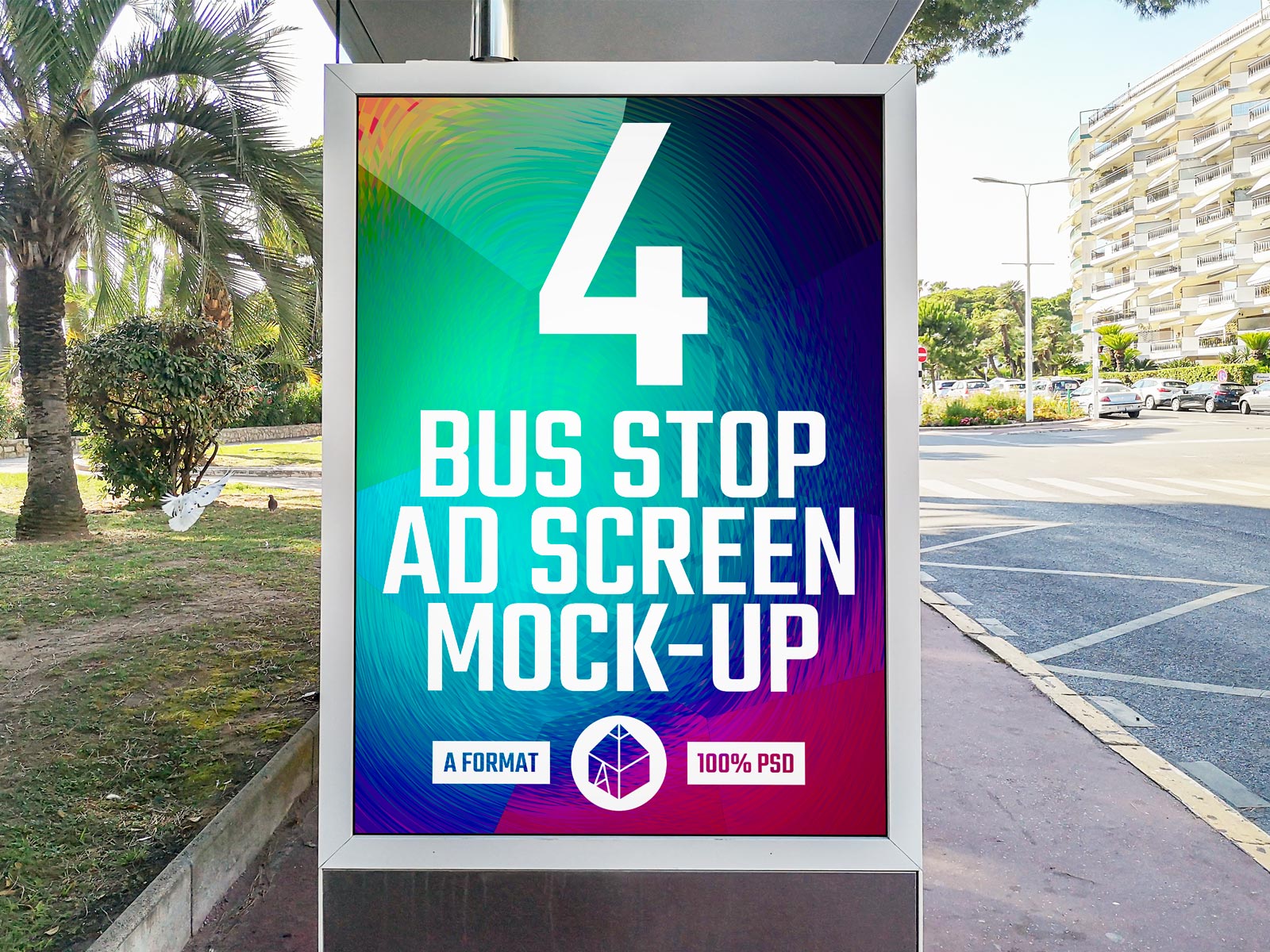 Bus Stop Ad Mock-Ups