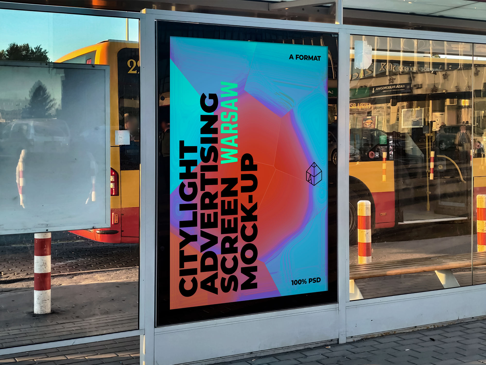 Outdoor Advertising Screen Mock-Ups 6 (v.2)