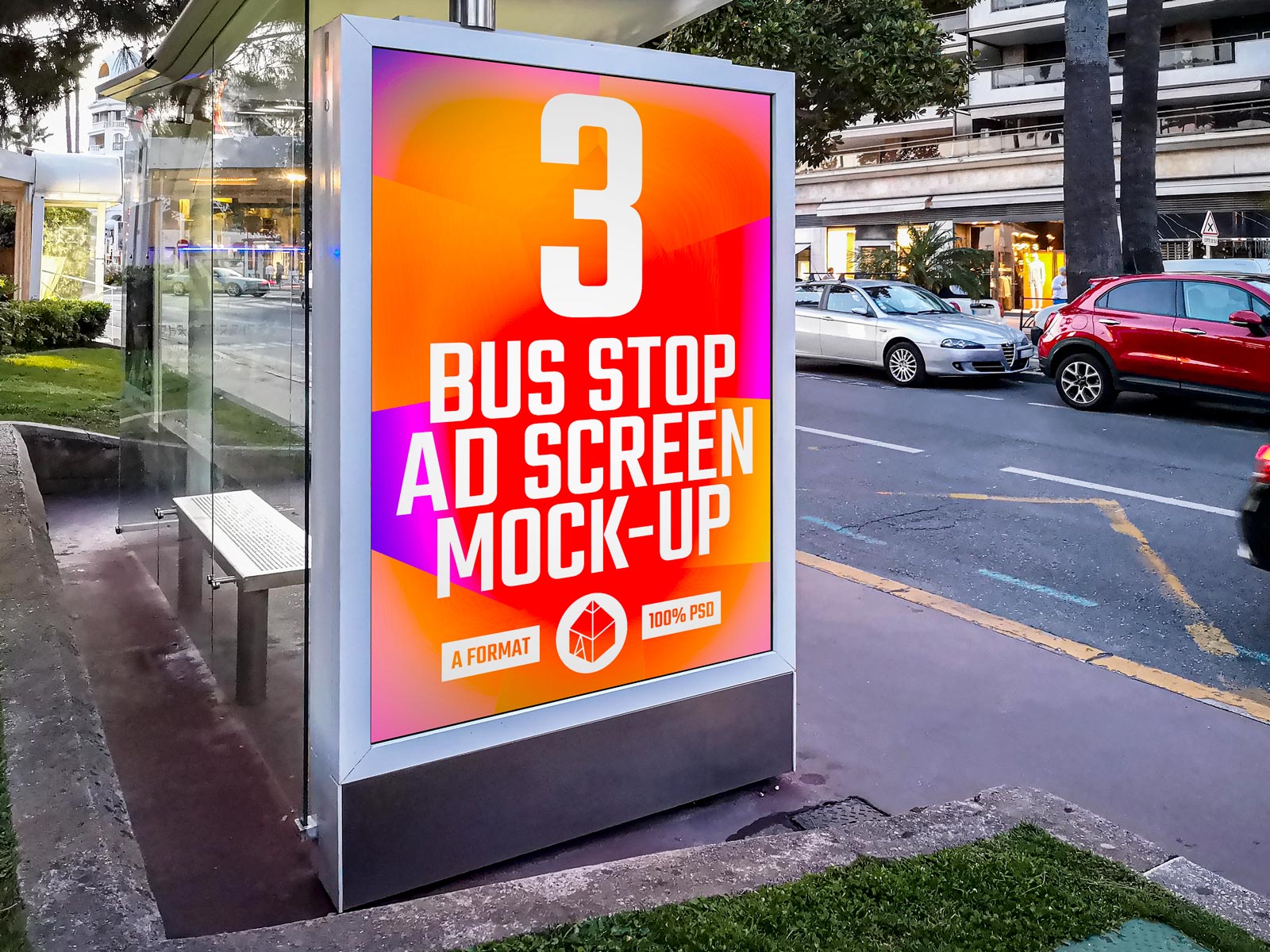 Bus Stop Ad Mock-Ups
