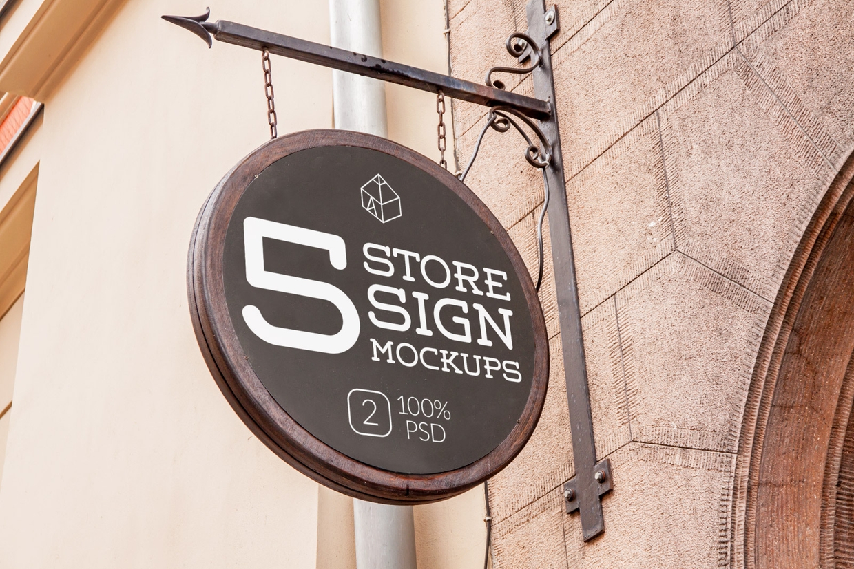 Store Format Sign Store Signs Mock-ups 4