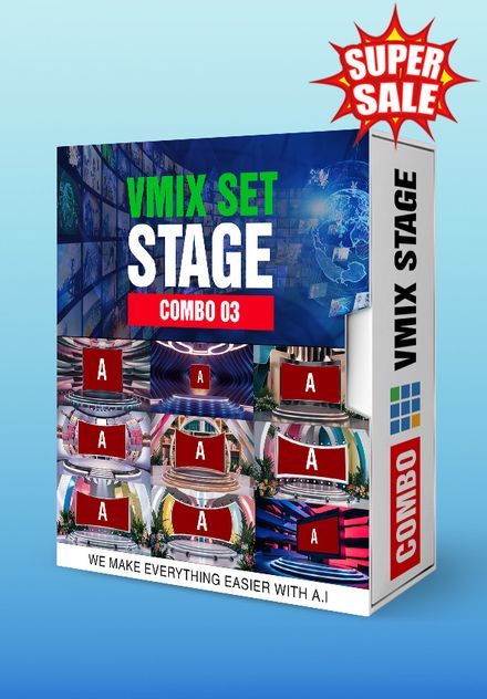 COMBO 03 - vMix Virtual Set Stage