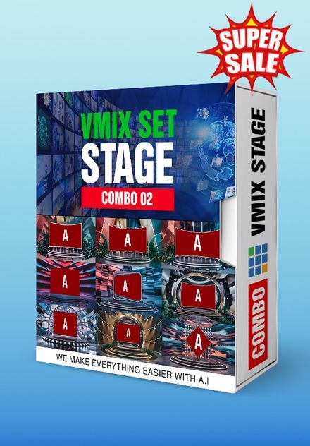COMBO 02 - vMix Virtual Set Stage
