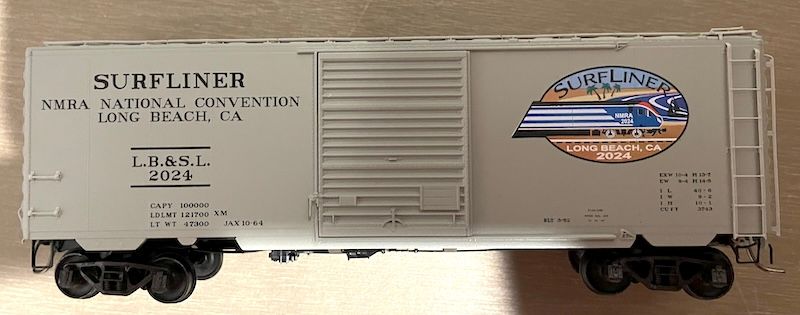 HO 2024 NMRA Convention Car