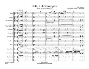 BLU/RED Triumphs (easy arrangement)