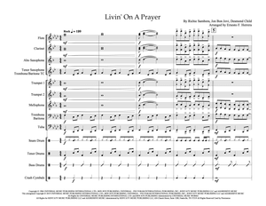 Livin&#x27; On A Prayer (easy arrangement)