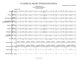 Classical Music Extravaganza for marching band