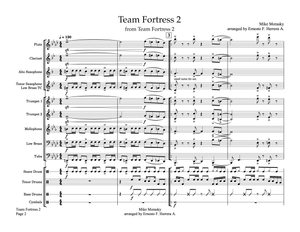 Team Fortress 2 for marching band (easy version)