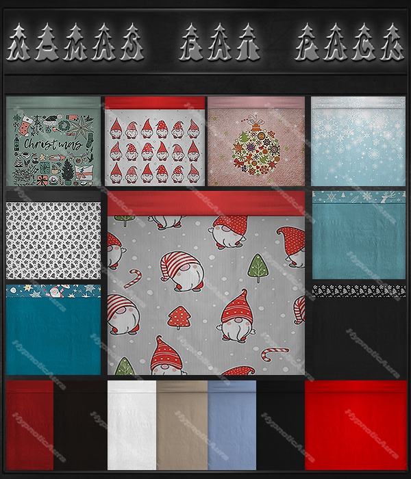 A~X-MAS FAT PACK-200 Textures