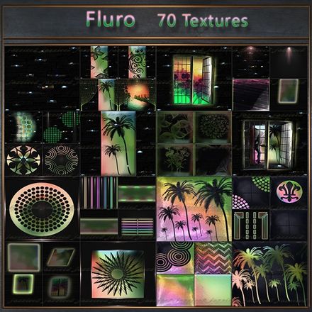 Fluro 70 Textures