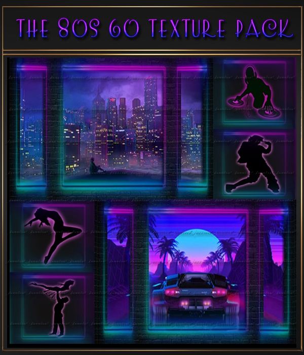 The 80s 60 Textures 