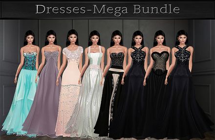 A~DRESSES MEGA BUNDLE-44 DRESSES