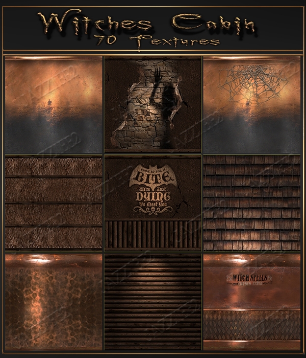 Witches Cabin 70 Textures