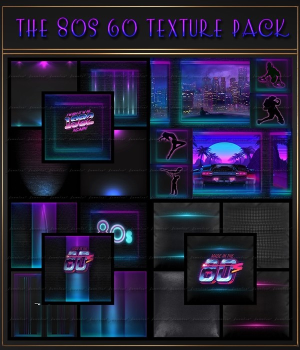 The 80s 60 Textures 