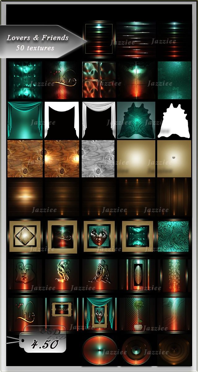 Lovers&Friends-50 Textures