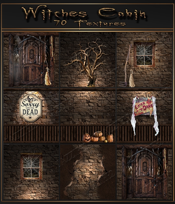 Witches Cabin 70 Textures