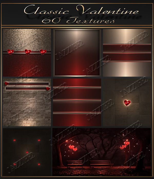 Classic Valentine 60 Textures 