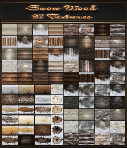 Snow Wood 97 Textures