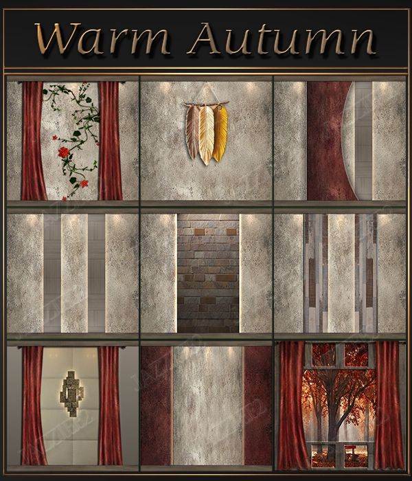 Warm Autumn 90 textures