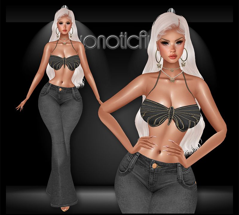 A~BUTTERFLY DENIM BUNDLE