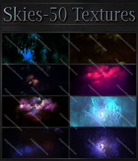Skies-50 Textures