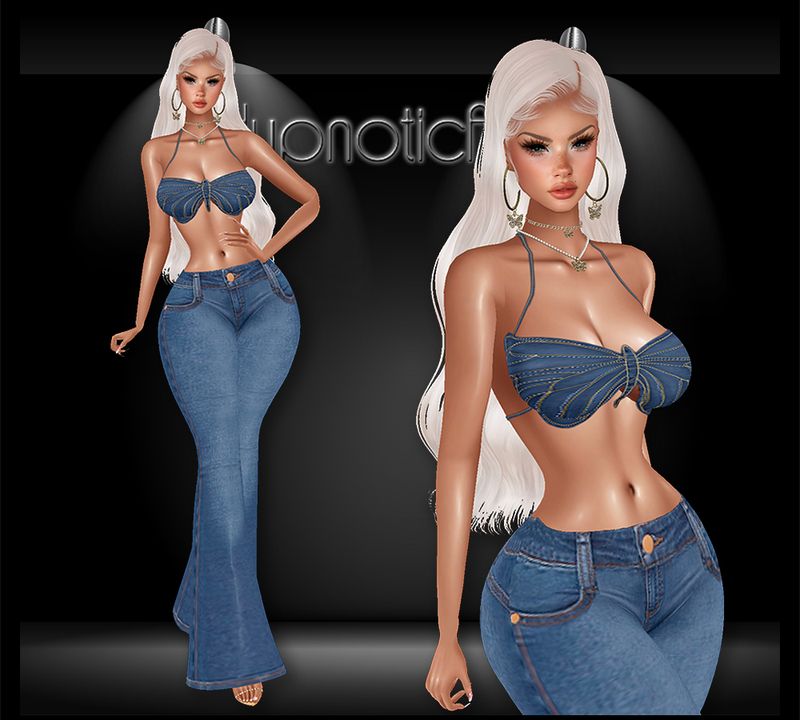 A~BUTTERFLY DENIM BUNDLE