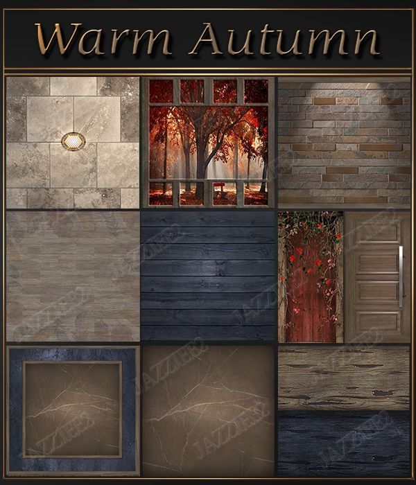 Warm Autumn 90 textures