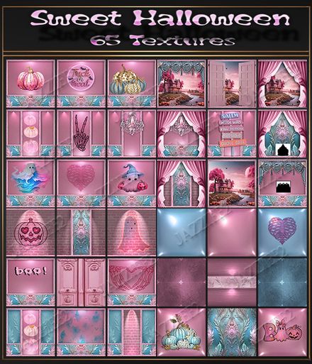 Sweet Halloween 65 Textures
