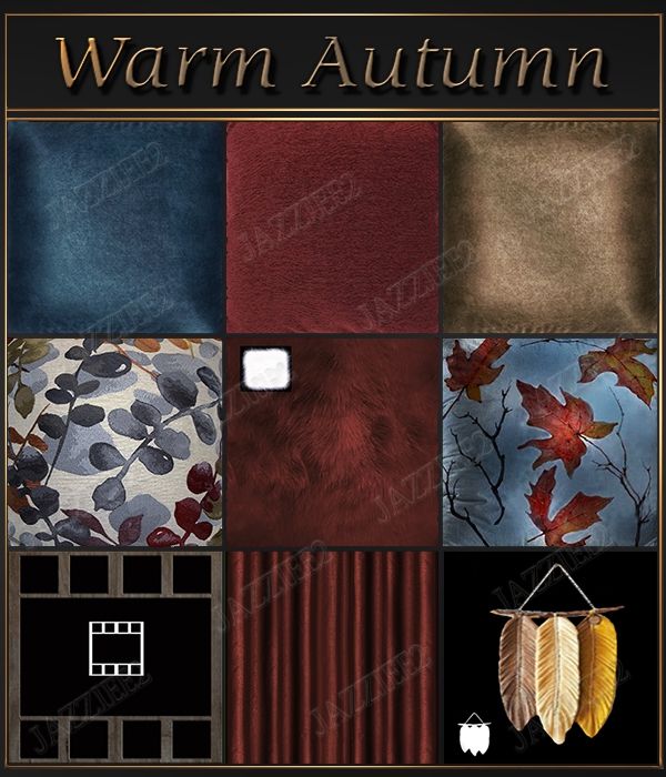 Warm Autumn 90 textures