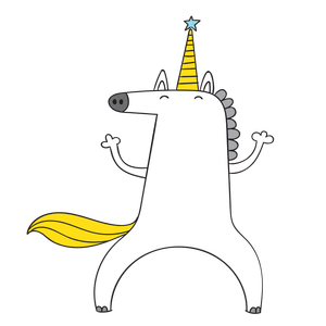 UNICORN SNEEZES short funny comedy script for 4-5 actors