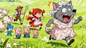 Catch the Wolf 3 minute scene for 9 actors