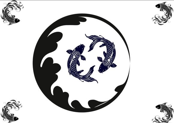 “Yin Koi Yang” – Zen Balance Printable Wall Art
